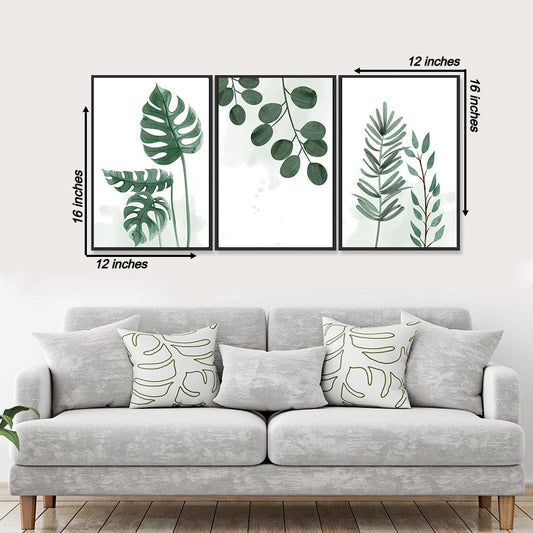 Set of 3 wall art frames - Anwar Decor