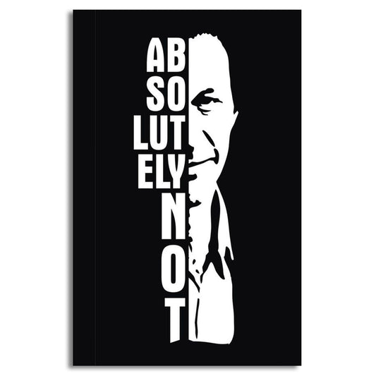 Absolutely Not - Imran Khan wall frame - Anwar Decor