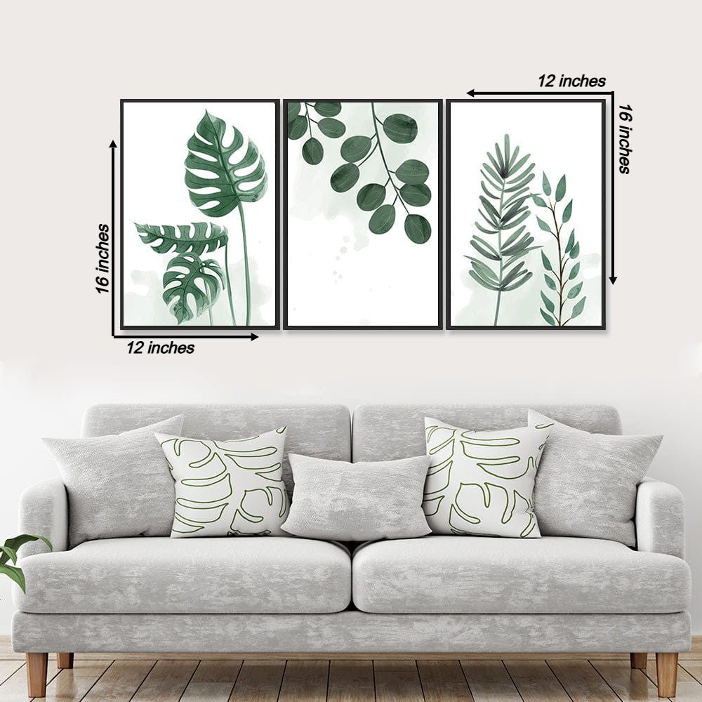 Set of 3 wall art frames - Anwar Decor