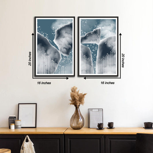 Set of 2 wall art frames - Anwar Decor