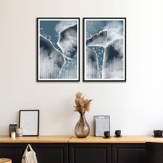 Set of 2 wall art frames - Anwar Decor