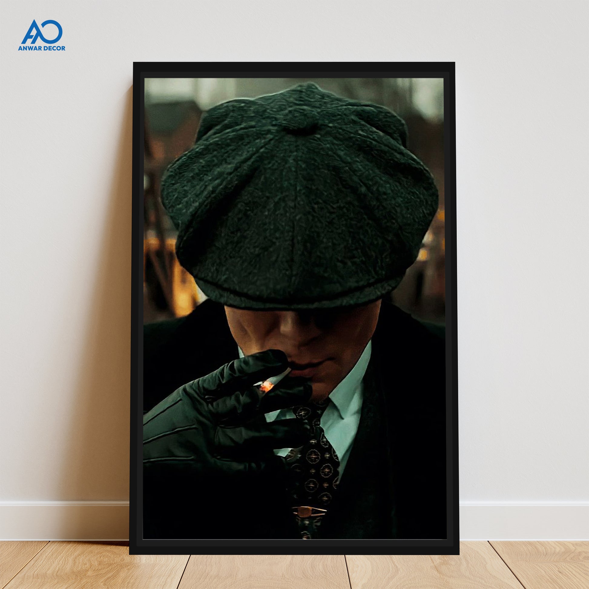 Thomas Shelby Peaky Blinders Art | TV Show Poster Wall Art - Anwar Decor