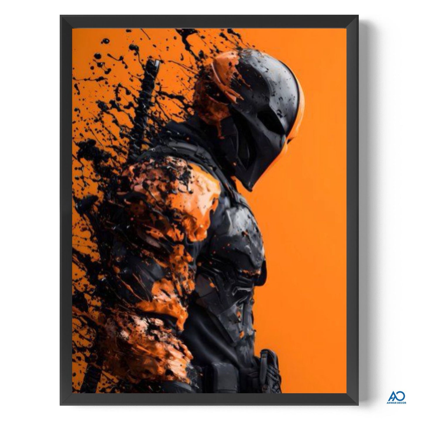 Deathstroke Art | Cosmic Character Wall Art