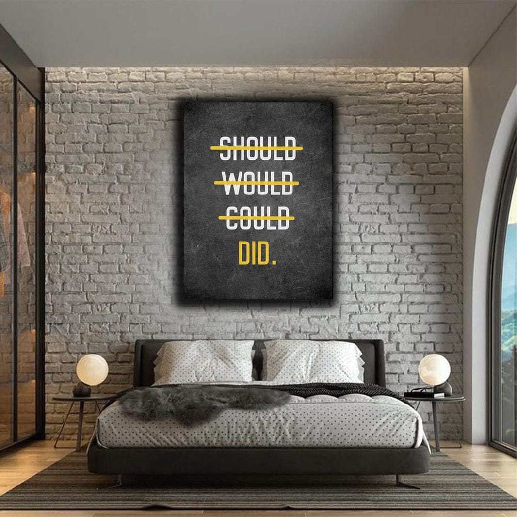 Motivational wall frame - Anwar Decor