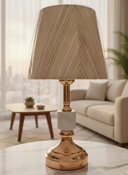 Luxury Marble/Crystal Side Table Lamp in Pakistan– Modern Home Decor | Anwar Decor - Anwar Decor