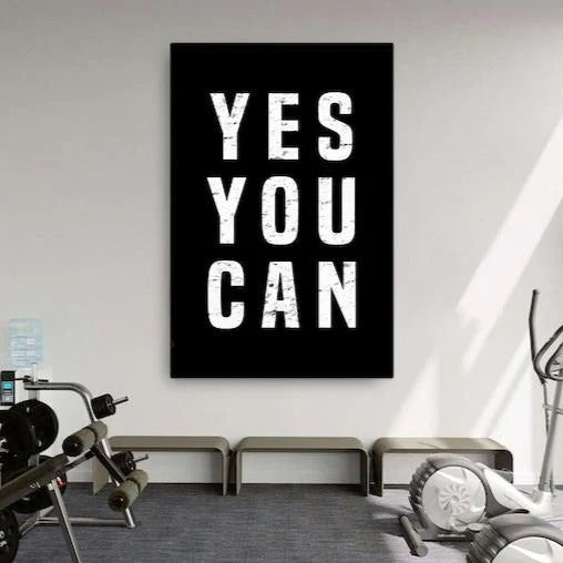Gym motivational wall - Anwar Decor
