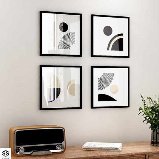 Set of 4 wall art frames - Anwar Decor