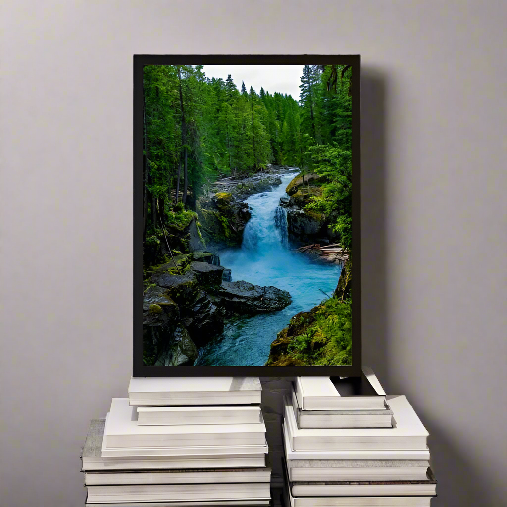 Breathtaking Waterfall | Nature & Landscape Wall Art - Anwar Decor