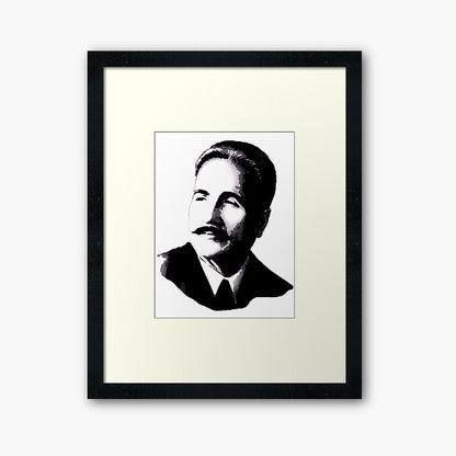 Allama Iqbal wall frame - Anwar Decor