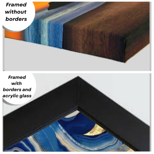 Set of 5 wall art frames - Anwar Decor
